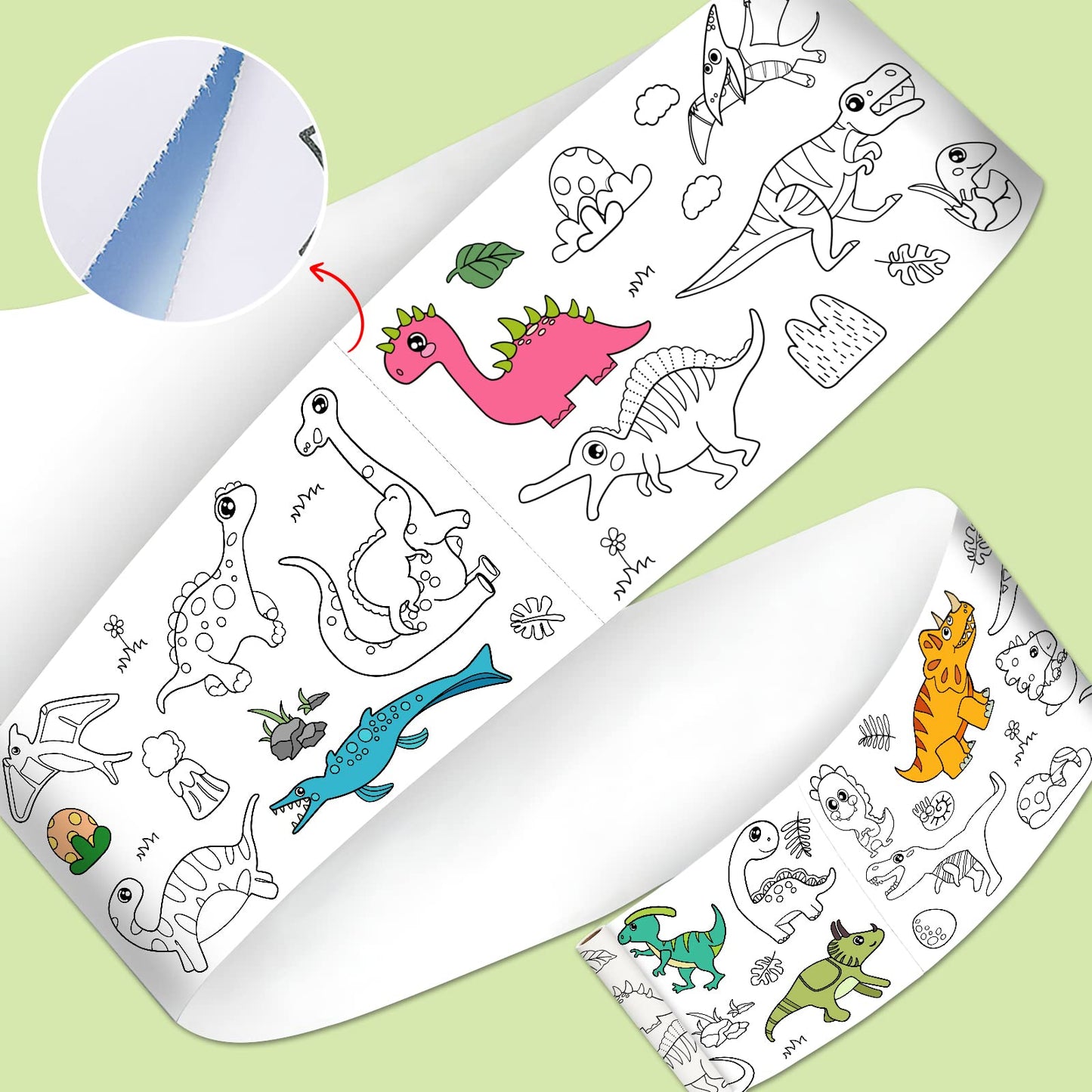 Giant Coloring Roll for Kids – 30 x 300 cm of Fun! - KrishCart