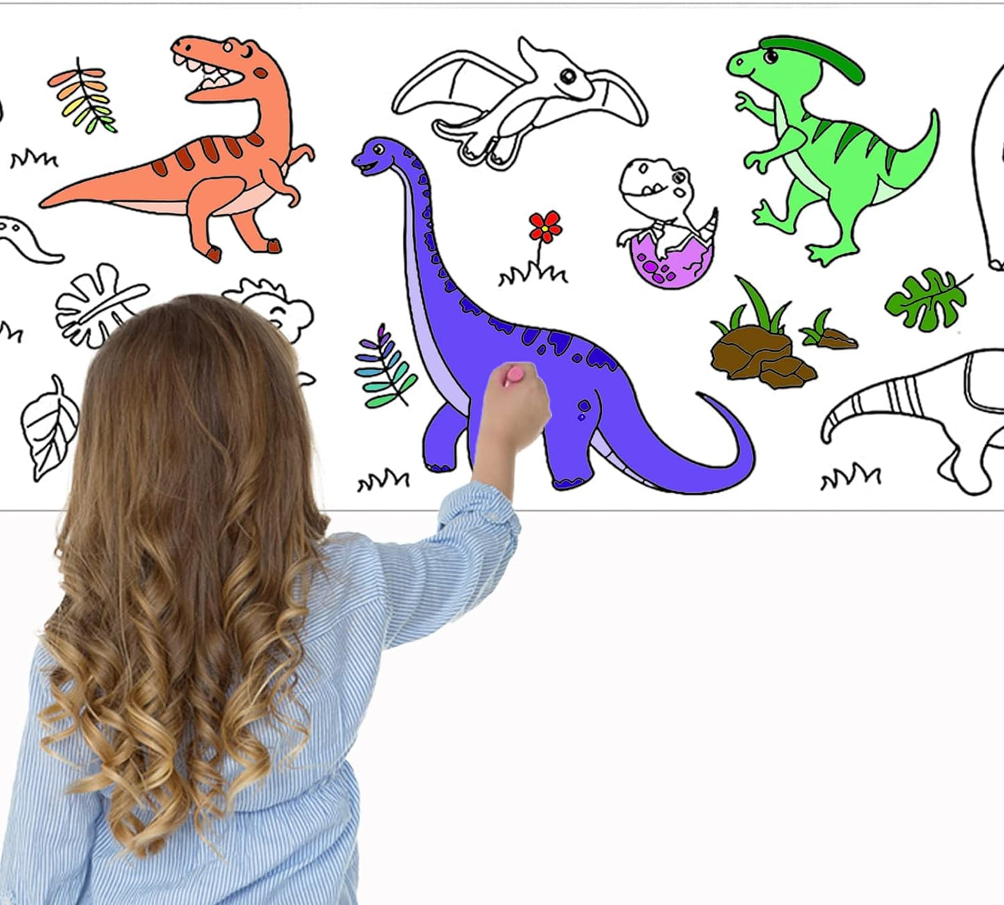 Giant Coloring Roll for Kids – 30 x 300 cm of Fun! - KrishCart